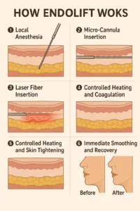 L'Endolfting par laser en Médecine Esthétique Clinique Rivoli Massena 